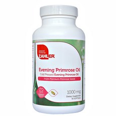 ZAHLER 月見草油軟膠囊 1000mg, 90顆, 1罐