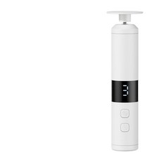電動磨腳器 磨腳與磨甲, 白色磨腳頭 磨腳10片 磨甲6圈, TYPE - C