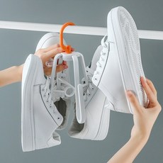 회전식 다용도 신발건조대 운동화 건조걸이 실내화 신발빨래건조대, 상세페이지 참조, 색상_블루