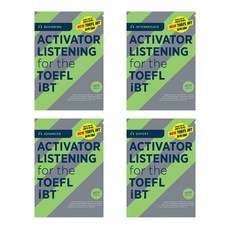 ACTIVATOR LISTNENING for the TOEFL iBTⓡ Beginning + Intermediate + Advanced + Expert (전4권)