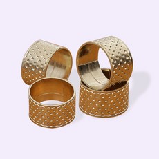 廠家直供 家用縫紉DIY工具 金色頂針 低價縫紉頂針, 1個, 頂針:如圖