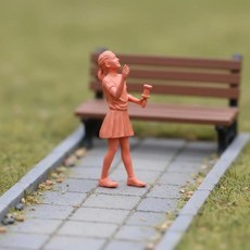 카이트 애호가 피규어 수집품 핸드페인팅 미니어처 고정밀 스케일, 1개, 3. Color E