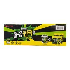 롯데제과 롯데껌 졸음번쩍껌 용기1통+ 리필2개