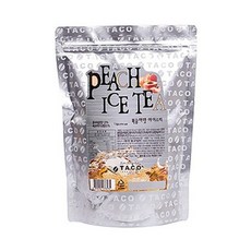 디저트음료 타코 복숭아아이스티 리필용 복숭아아이스티분말 1kg 689000AA (1EA), 본상품