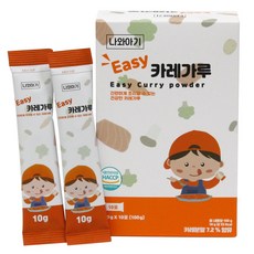 나와아기 카레가루 10p, 100g, 1개