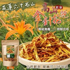 花蓮六十石山 高山金針花乾, 1個