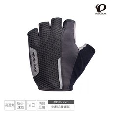 PEARL IZUMi 男用長途騎乘吸震短指手套 加厚軟墊 3D立體構造 抗UV