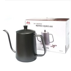엠다인Z 페르비타 주전자 커피 핸드 드립 포트 물주전자 600ml 드립커피주전자, 본상품선택, 1개