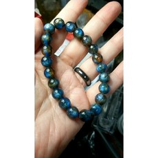 星際藍10mm 海柳 橡皮筋 手工藝材料 DIY飾品配件, 1個