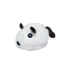 FOFOS 兩只福狸 短跑啾啾鼠 智能發聲貓草玩具 趣味互動，舒緩情緒, 白色, 1個