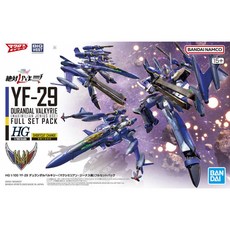 BANDAI 超時空要塞 HG 1/100 YF-29 迪朗達爾女武神 馬克西米利安·吉納斯座機 模型, 1個