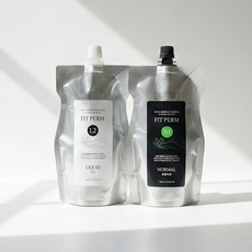 핏펌 세트 N+에멀전 500ml 손상모 매직스트레이트 볼륨매직 웨이브 파마약 펌제, 1개