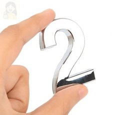 라세노 입체숫자 소 넘버판, 6