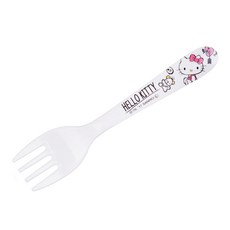헬로키티 멜라민 걸이형 포크 14cm(화이트키티) (일) 404382, 1개