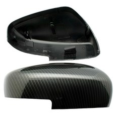 台灣製 Carbon 後視鏡飾蓋 適用 Suzuki New Swift 2018 on Carbon Look 抗UV水轉印, Car