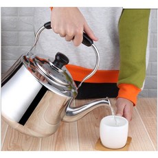 鳴笛不鏽鋼大容量燒水壺 煲開水壺, 1個, 6L