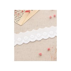 퀼트스타 올리브 면자수레이스_화이트 121, 1개, 화이트