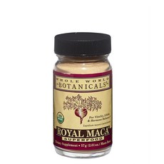 WHOLE WORLD BOTANICALS 無麩質皇家瑪卡粉, 57g, 1罐