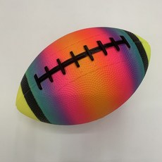 橄欖球 美式足球 美式橄欖球成人標準比賽訓練3/6/9號兒童青少年腰旂練習運動, 3號彩虹橄欖球, 1個
