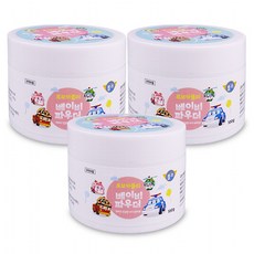 로보카폴리 베이비파우더, 100ml, 3개