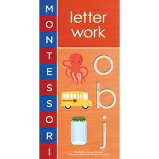 (영문도서) Montessori: Letter Work Board Books, Harry N. Abrams, English, 9781419704116