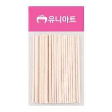 제삼오스토어 하드바 동글 원목 기타미술놀이 미술교구 만들기재료 나무막대기