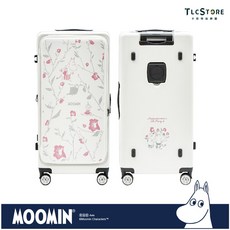 Moomin嚕嚕米姆明 29吋可擴充上掀前開行李箱 旅行箱(2年保固/海關鎖)