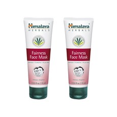 히말라야 페어니스 페이스 마스크 75ml, 2개, 1개입