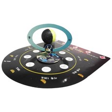 천문과학 달모양 변화관찰기 3D 조립키트 5인용/ 교과실험 실험놀이교구 달운동모형, 1개