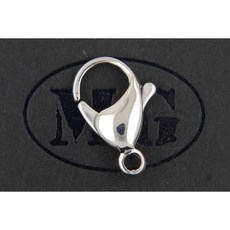 沐錦飾品材料DIY 19MM不鏽鋼龍蝦扣, 1個, (316L)10入/瓶