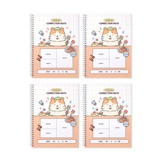 인디고어린이 초등 수학 오답 노트 - 나의 꿈 (개념정리 스프링), 오렌지, 4개