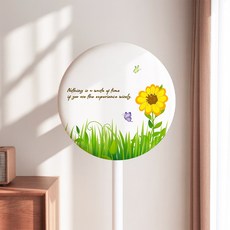 코팅블루 스판형 전기종호환 암막 선풍기커버, 15.선플라워가든