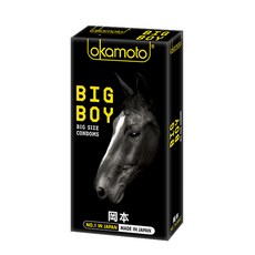 岡本 Big Boy condom, 1個, 大黑馬 10入