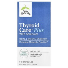 테리내추럴리 셀레늄 Thyroid Care L 티로신 요오드 캡슐 60정, 120g, 1개