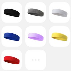 韆璽衕款吸汗頭巾運動髮帶透氣男女戶外跑步洗臉頭帶網紅明星頭套, 1個, 一件裝【顔色隨機髮】不支持指定