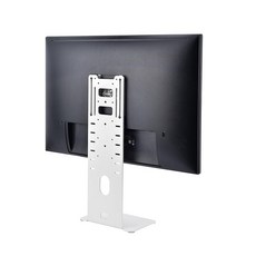 cenyb 세니브 데스크용 초슬림 컴퓨터 모니터 스탠드 벽걸이형 13-27인치 VESA 75 100 화이트