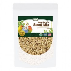 유기농 앵무새 건강식 먹이 400g 사료, 1개