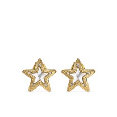 지미 추 JC 스타 스터드 크리스털 이어링