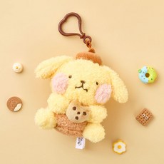 BSC 산리오 볼빵빵 인형 키링 가방고리 자동차키링 귀여운 키링인형 가방키링, 1개, 6. 폼폼푸린 볼빵빵 키링, 13cm 1개, 6. 폼폼푸린 볼빵빵 키링, 13cm