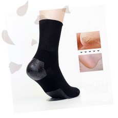 실리콘 보습양말 발뒤꿈치 각질제거 갈라짐방지 발바닥케어 수면양말, 상세페이지 참조ml, 1개, 남성용 그레이(3켤레)