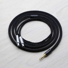 【DIY工匠】超粗16股單晶銅鍍銀耳機線 HD800/HD800S/HD820升級線 4.4平衡 4pin/xlr, 1個, 2.5平衡-耳放/耳擴播放器