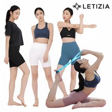 레티지아 바이커쇼츠 4부 요가복 반바지 여자 레깅스 테니스 여성 반바지 여름