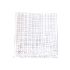 다 천 14 카운트 코튼 클래식 리저브 십자수 스티치 패브릭 DIY 자수, 하얀색, 30x30cm