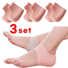 컴포트데이 발 뒤꿈치 패드 3세트 보습 충격흡수 족저근막보호 실리콘패드