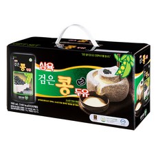 삼육두유 검은콩 두유 파우치, 190ml, 45개