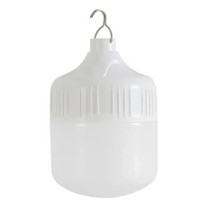 캠핑 비상 조명 USB LED 라이트 충전식 텐트, 1개, 흰색