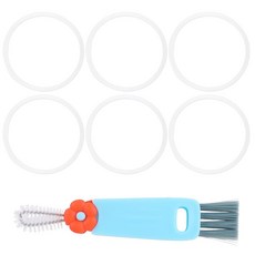 Goktvai Zak Designs Kelso 425.2g(15온스)와 호환되는 교체용 개스킷 6개 실리콘 누출 방지 빨대 컵 씰 링 교체품 3 in 1 컵 뚜껑 갭 클리닝, Goktvai Zak Designs Kelso 425.