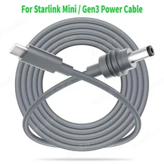 Starlink Mini Gen3 용 C 타입-DC 전원 케이블 휴대용 충전 코드 야외 보조배터리 USB-C 입력-DC, 2m