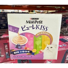 Mon Petit 貓倍麗 小鮮肉泥 綜合口味 貓零食 80入, 800g, 1個