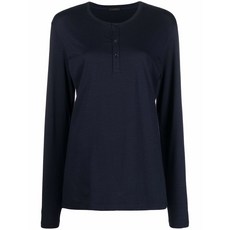 라펠라 긴소매 파자마 상의